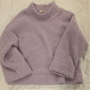 Cozy Gap Lavender Fleece Pullover